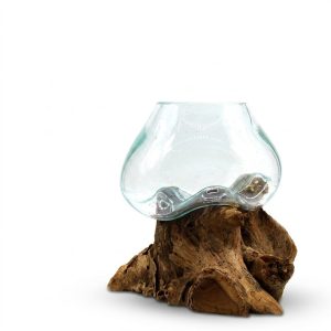 Grande coupe haute, photographiée sur fond blanc